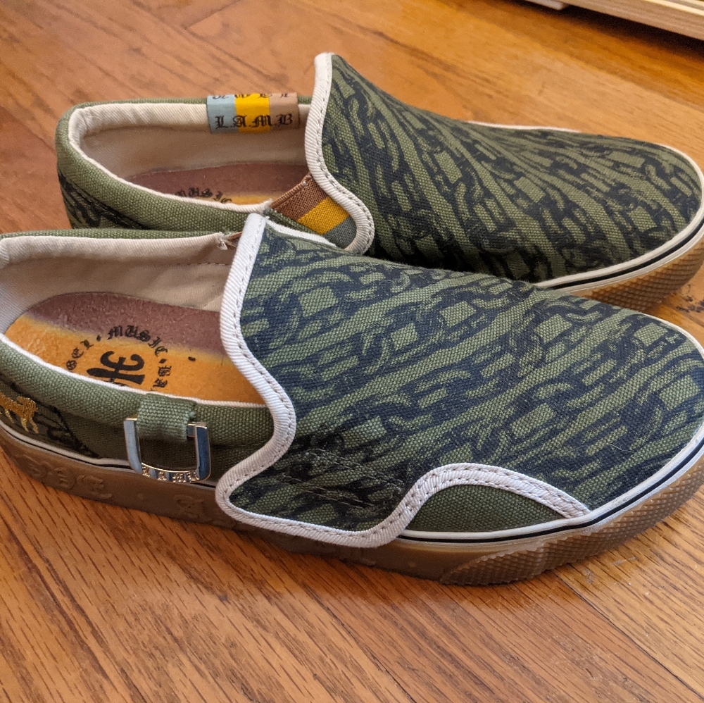 L.A.M.B. Katella Tex Chain Sneaker